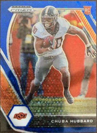 Chuba Hubbard [Blue Prizm] #125