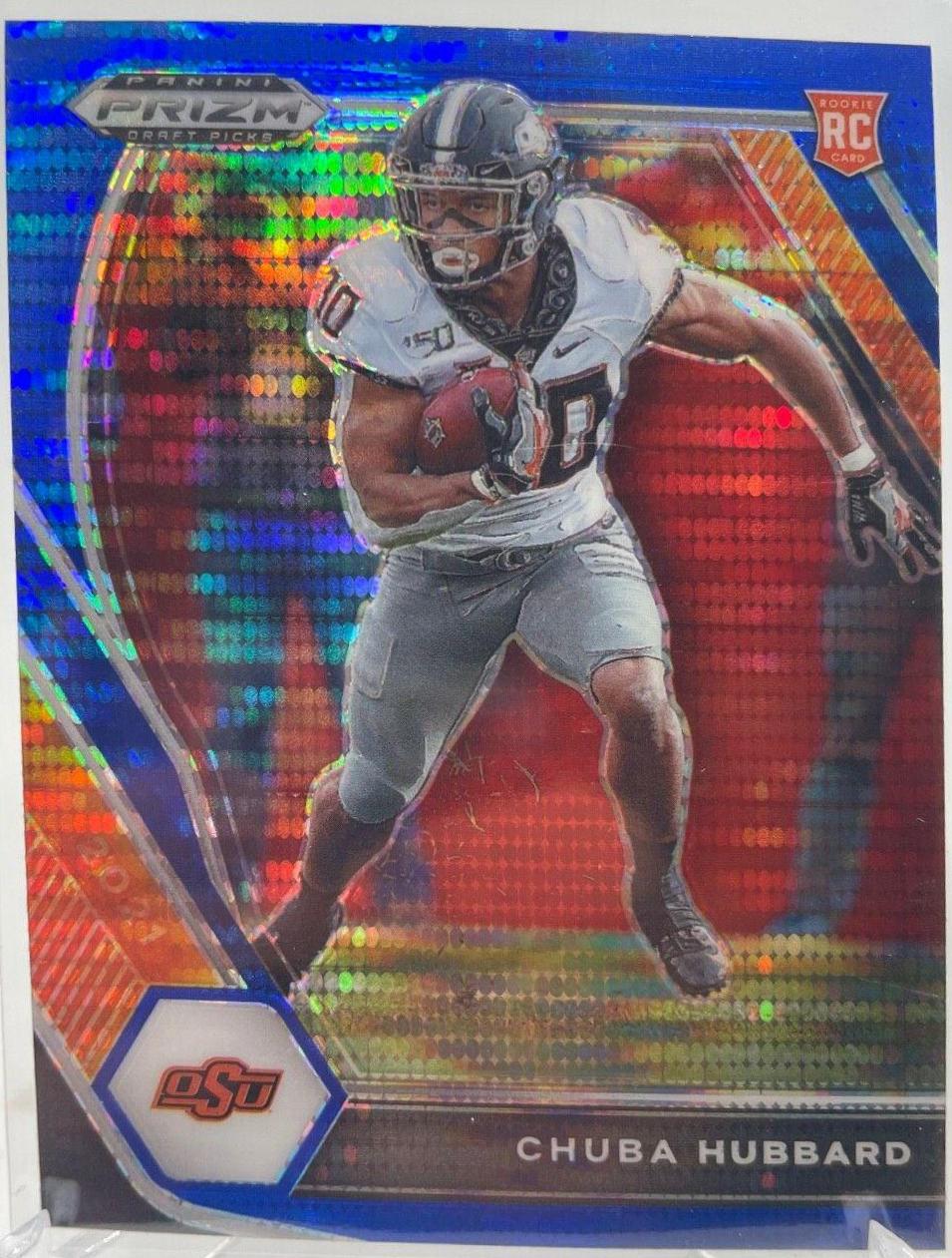 Chuba Hubbard [Blue Pulsar Prizm] #125