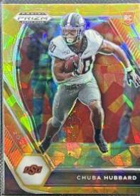 Chuba Hubbard [Orange Ice Prizm] #125