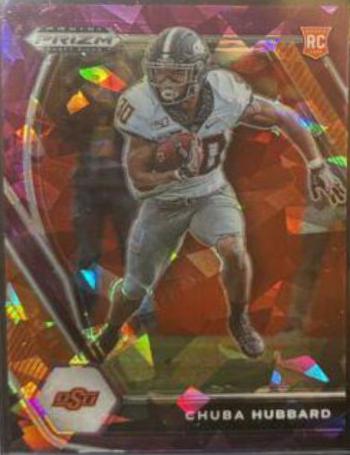 Chuba Hubbard [Purple Ice Prizm] #125