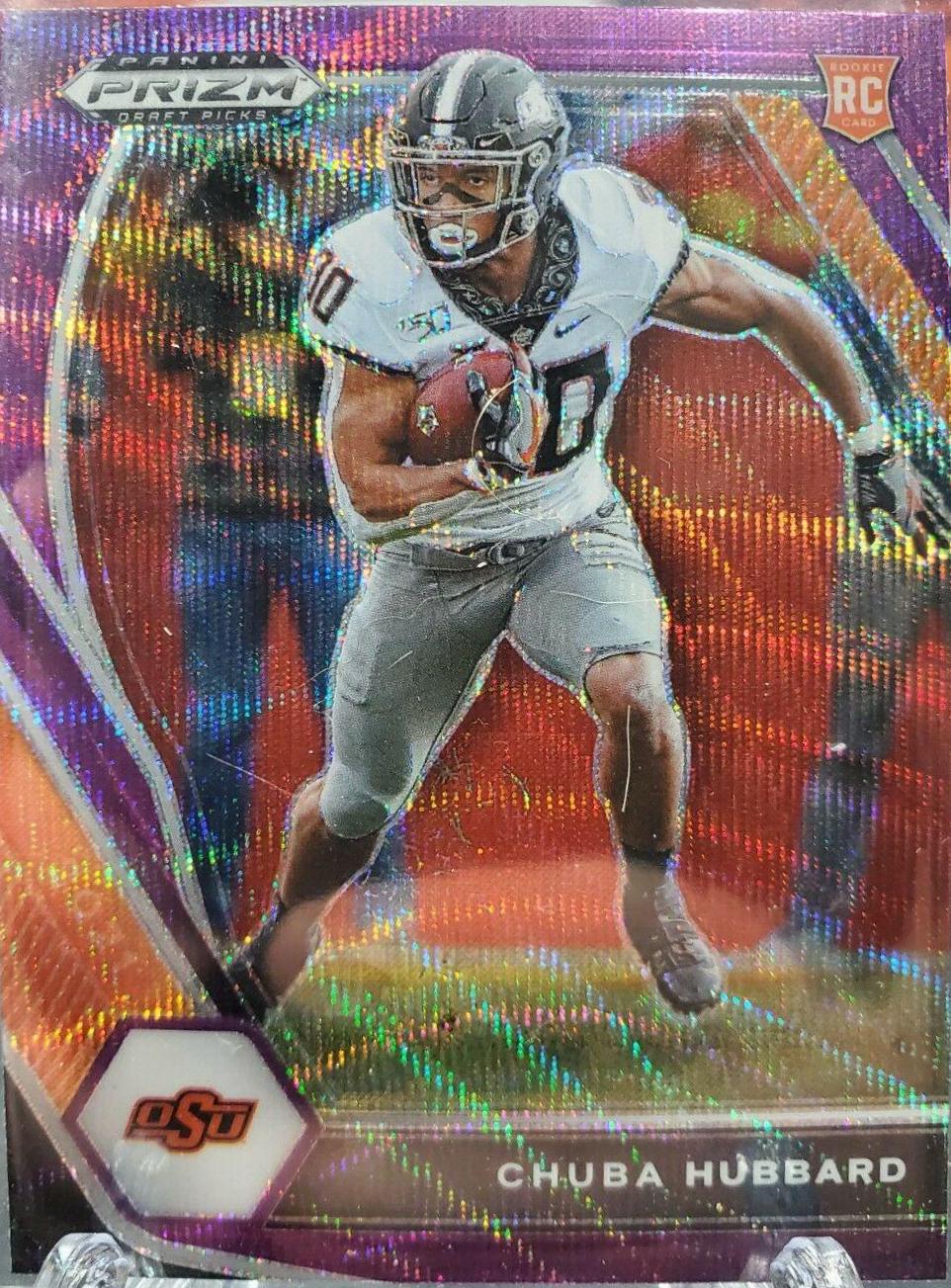 Chuba Hubbard [Purple Prizm] #125