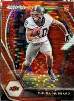 Chuba Hubbard [Red Pulsar Prizm] #125