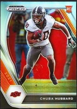 Chuba Hubbard [Silver Prizm] #125