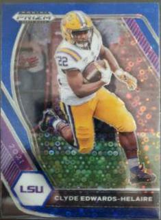 Clyde Edwards Helaire [Blue Circles Prizm] #74