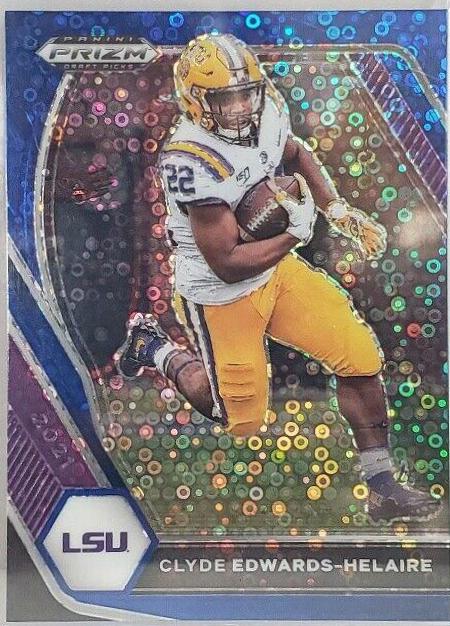 Clyde Edwards Helaire [Blue Prizm] #74