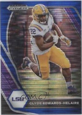 Clyde Edwards Helaire [Blue Pulsar Prizm] #74