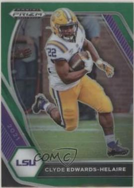 Clyde Edwards Helaire [Green Prizm] #74
