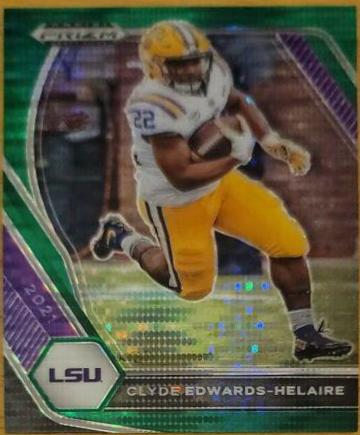 Clyde Edwards Helaire [Green Pulsar Prizm] #74