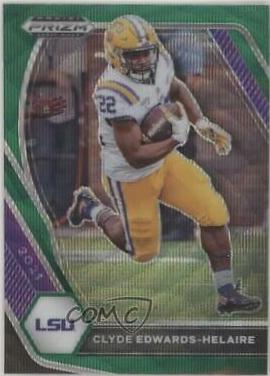 Clyde Edwards Helaire [Green Wave Prizm] #74
