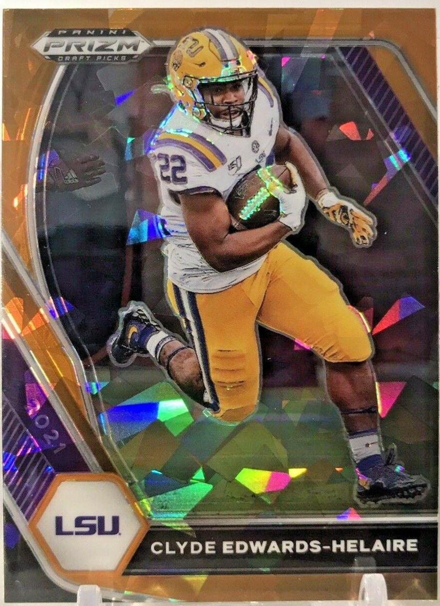 Clyde Edwards Helaire [Orange Ice Prizm] #74