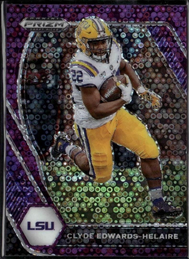 Clyde Edwards Helaire [Purple Circles Prizm] #74