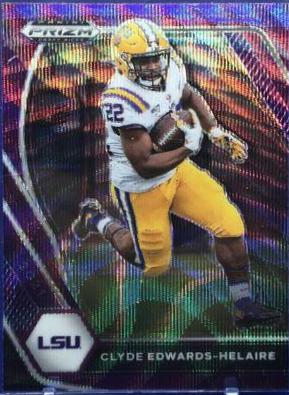 Clyde Edwards Helaire [Purple Wave Prizm] #74