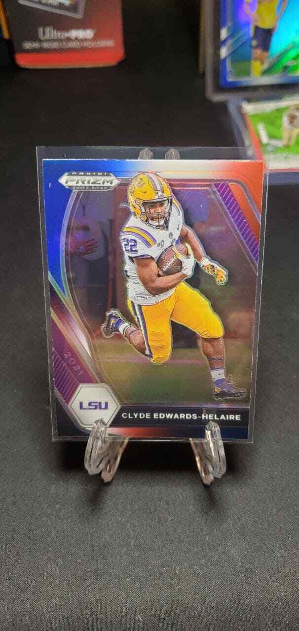 Clyde Edwards Helaire [Red White and Blue Prizm] #74