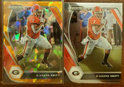 D'Andre Swift [Orange Ice Prizm] #75