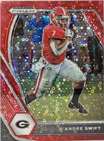 D'Andre Swift [Red Circles Prizm] #75