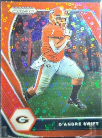 D'Andre Swift [Red Prizm] #75