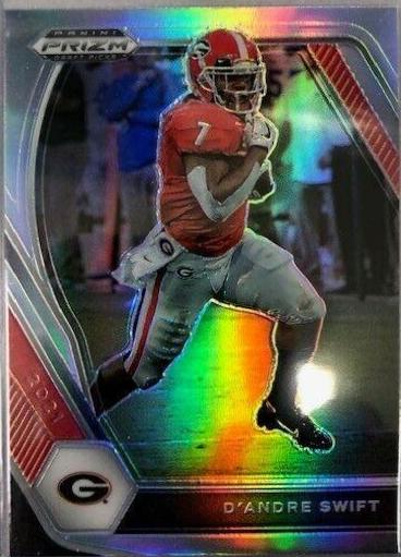 D'Andre Swift [Silver Prizm] #75