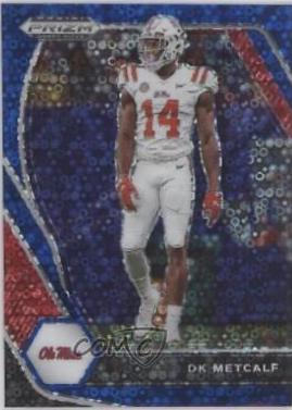 DK Metcalf [Blue Circles Prizm] #57
