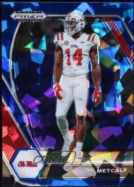 DK Metcalf [Blue Ice Prizm] #57
