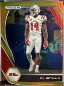 DK Metcalf [Gold Prizm] #57
