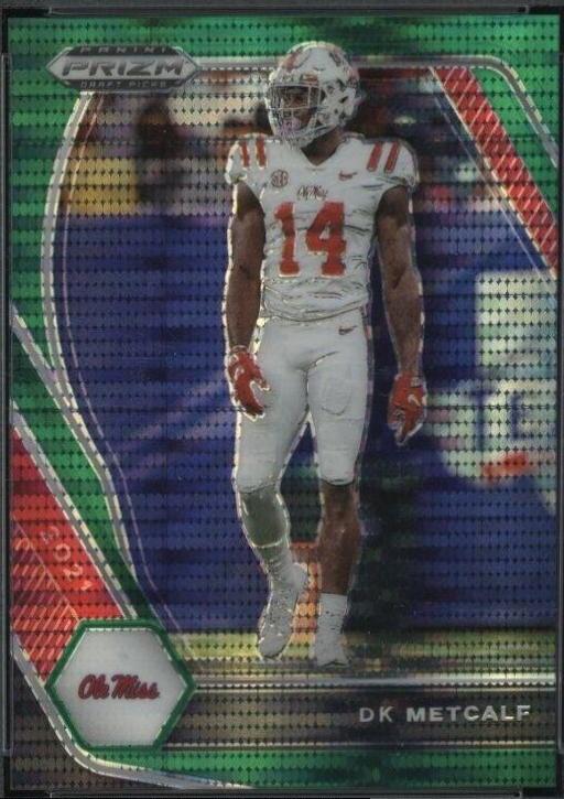 DK Metcalf [Green Pulsar Prizm] #57