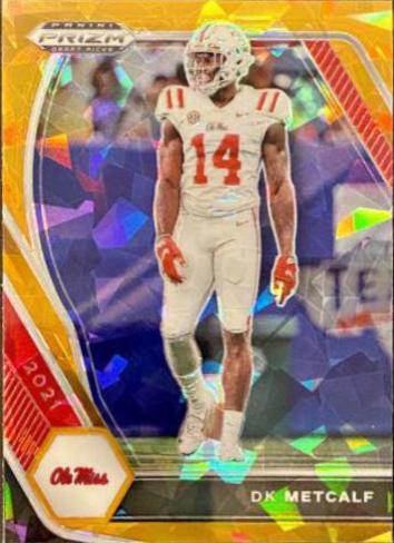 DK Metcalf [Orange Ice Prizm] #57