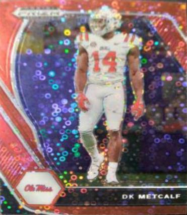 DK Metcalf [Red Circles Prizm] #57