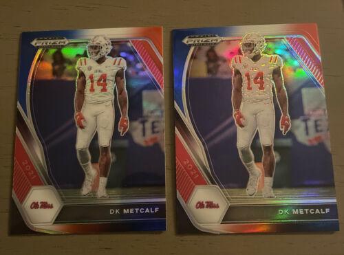 DK Metcalf [Red White and Blue Prizm] #57