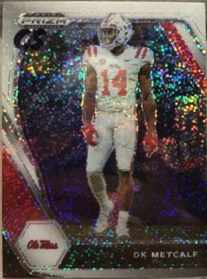 DK Metcalf [White Sparkle Prizm] #57