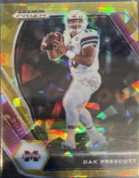 Dak Prescott [Gold Ice Prizm] #9
