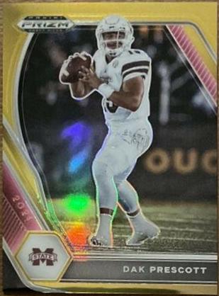 Dak Prescott [Gold Prizm] #9