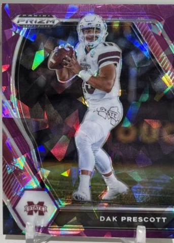 Dak Prescott [Purple Ice Prizm] #9