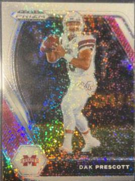 Dak Prescott [White Sparkle Prizm] #9