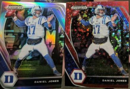 Daniel Jones [Red Circles Prizm] #24