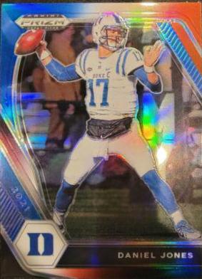 Daniel Jones [Red White and Blue Prizm] #24