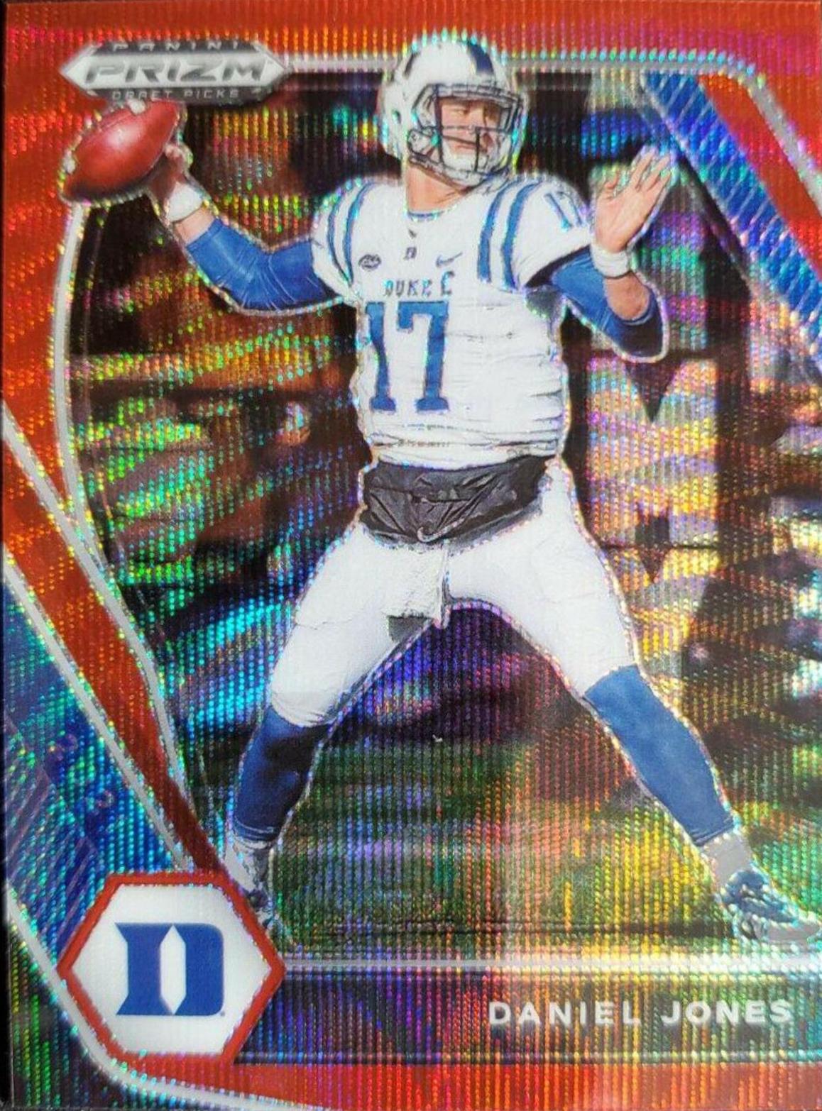Daniel Jones [Ruby Wave Prizm] #24