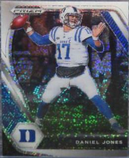 Daniel Jones [White Sparkle Prizm] #24