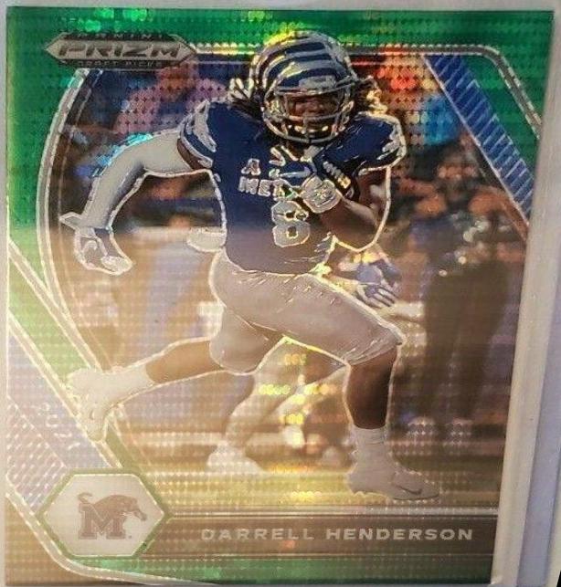 Darrell Henderson [Green Pulsar Prizm] #94