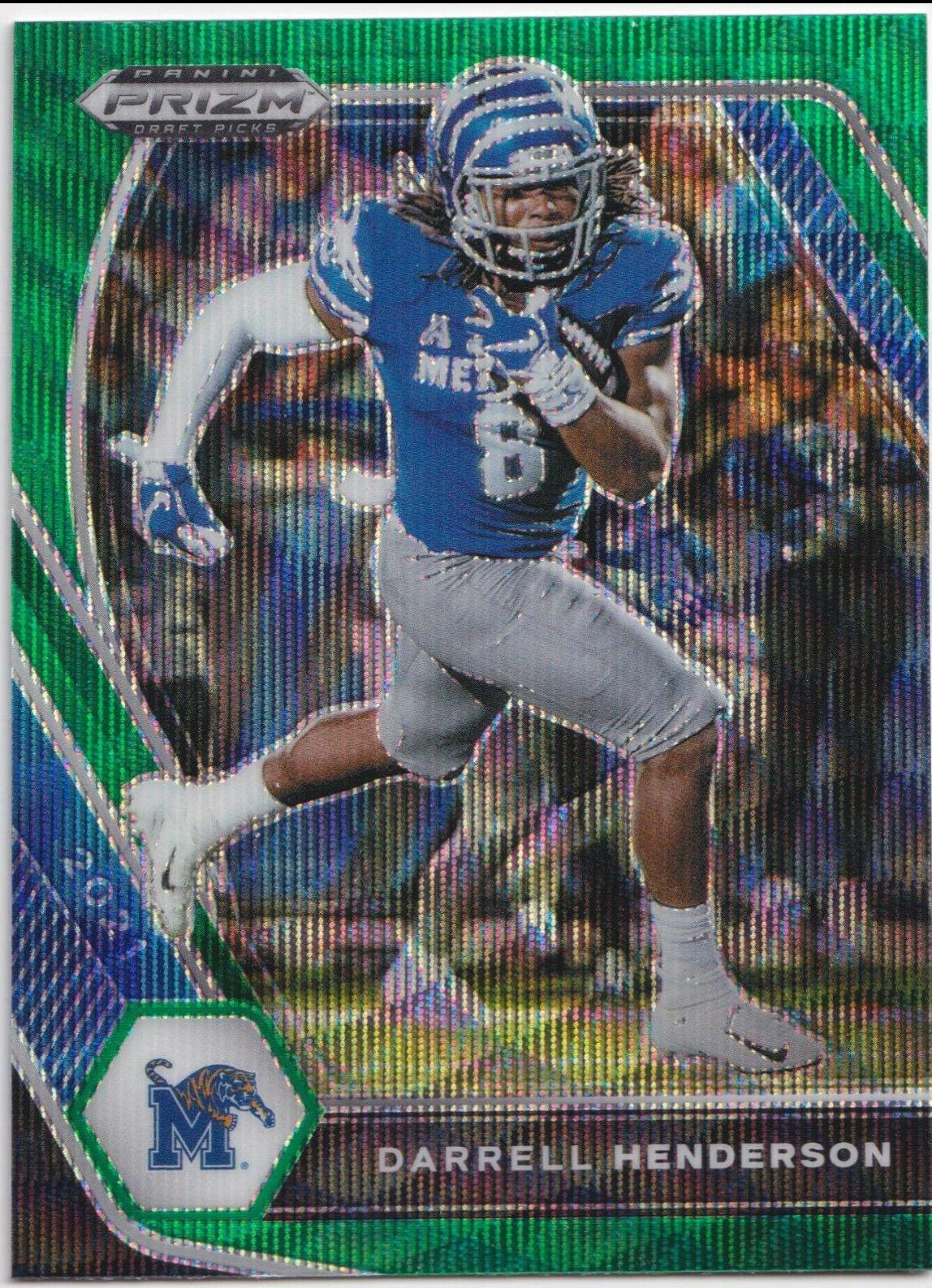 Darrell Henderson [Green Wave Prizm] #94