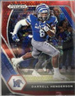 Darrell Henderson [Red Circles Prizm] #94