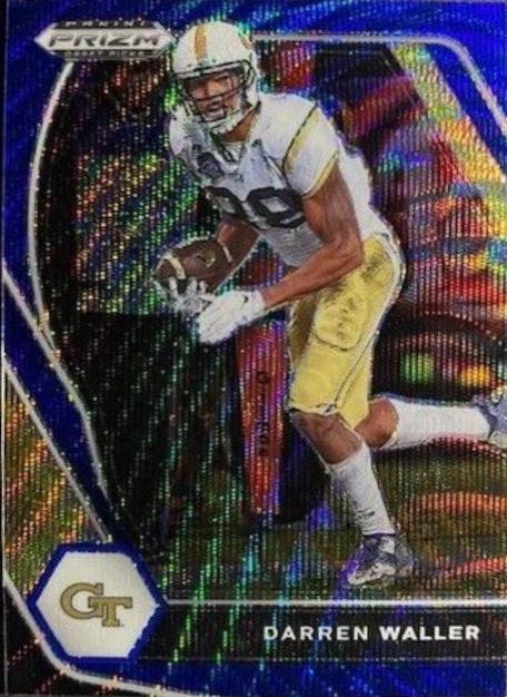 Darren Waller [Blue Shimmer Prizm] #44