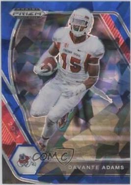 Davante Adams [Blue Ice Prizm] #49
