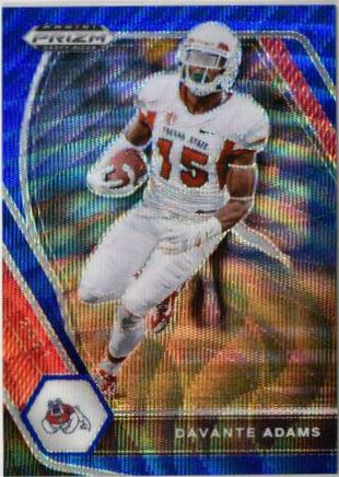 Davante Adams [Blue Wave Prizm] #49