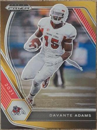 Davante Adams [Gold Prizm] #49