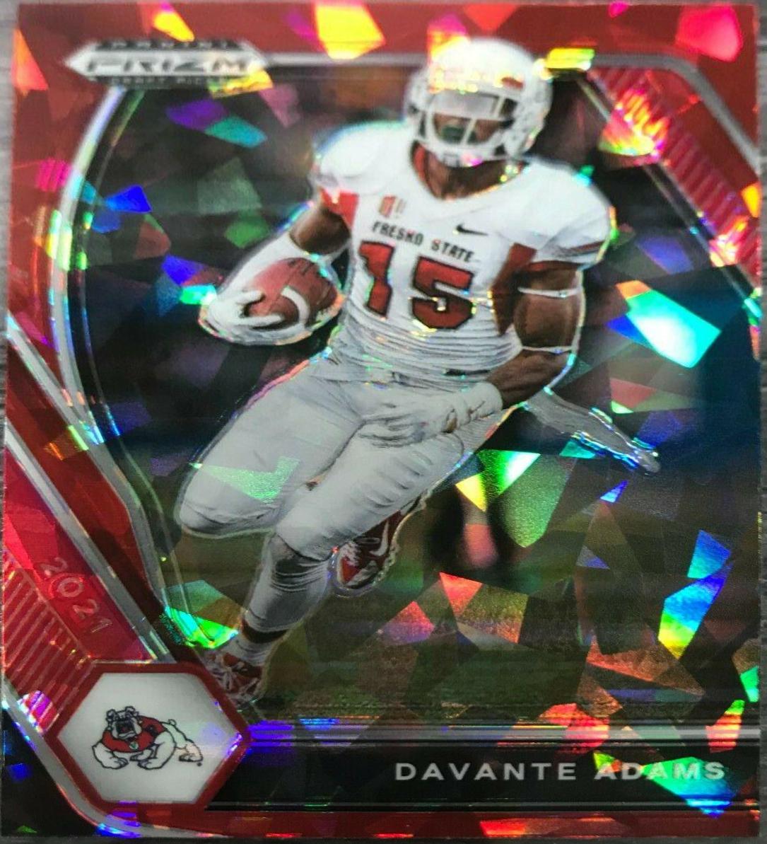 Davante Adams [Red Ice Prizm] #49