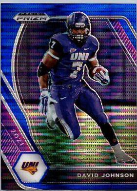 David Johnson [Blue Pulsar Prizm] #96