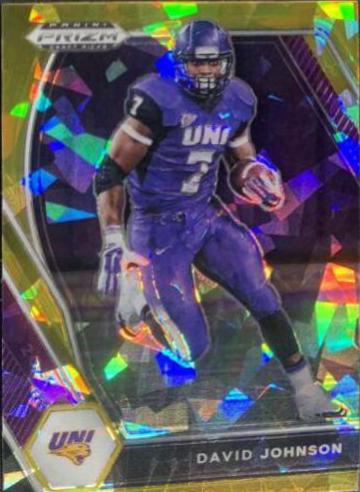 David Johnson [Gold Ice Prizm] #96