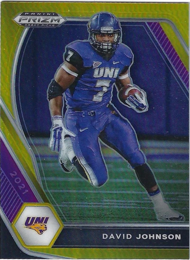 David Johnson [Gold Prizm] #96