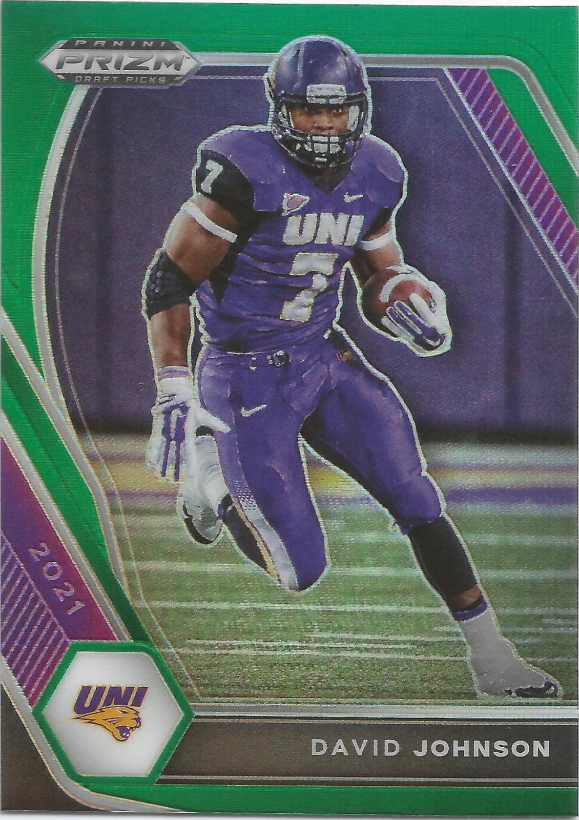 David Johnson [Green Prizm] #96