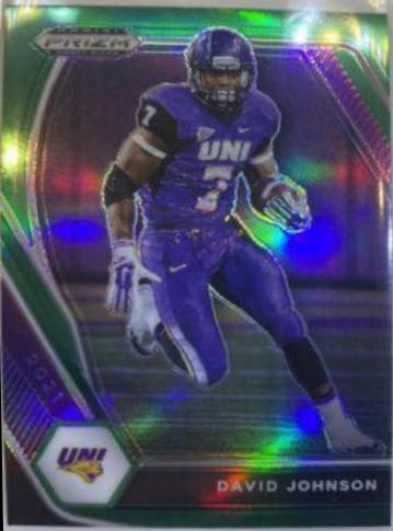 David Johnson [Green Wave Prizm] #96